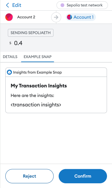 Transaction insights